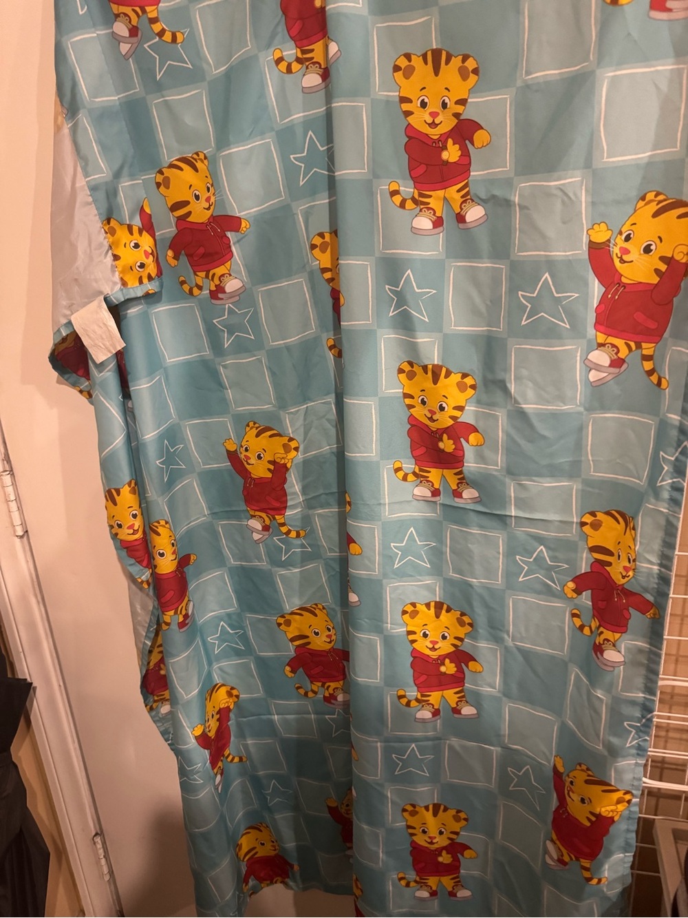 Daniel the Tiger flat sheet